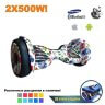 Гироскутер Smart Balance Premium 10.5" с Приложением и Самобалансировкой (Маски) Гироскутер Smart Balance Premium 10.5" с Приложением и Самобалансировкой (Маски)
